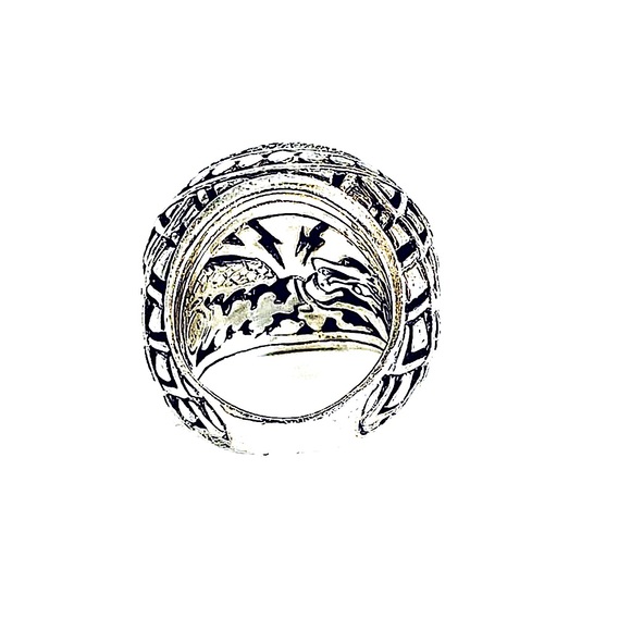 John Hardy Naga Dome Ring with Diamonds - Picture 7 of 9